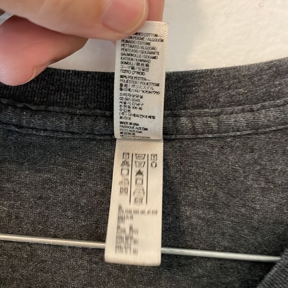 50 50 shirt American apparel Chico State Agriculture size medium gray t shirt - Picture 6 of 7
